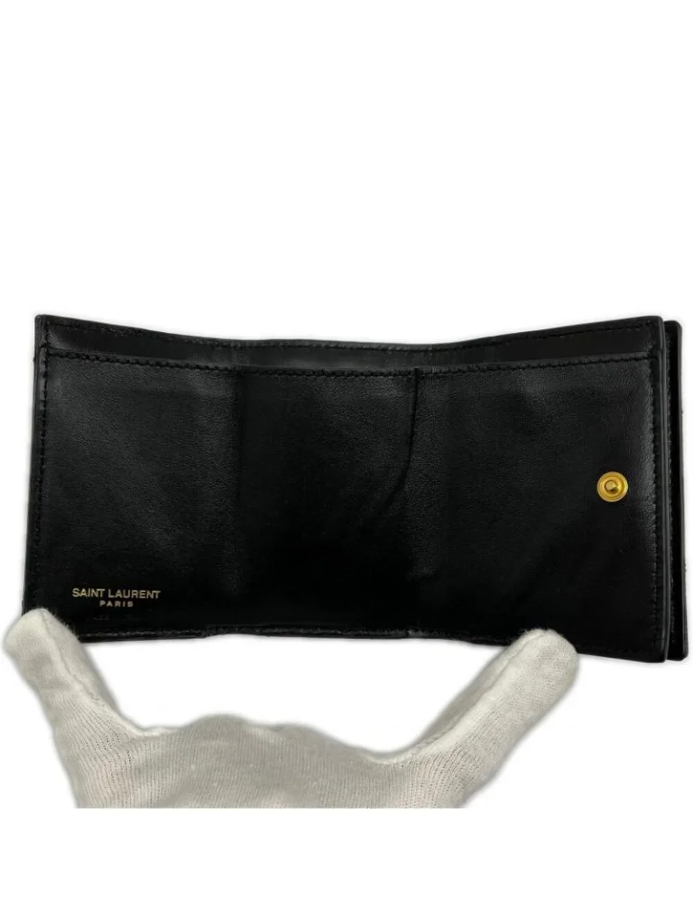 Saint Laurent Yves Wallet Black - Picture 5 of 10